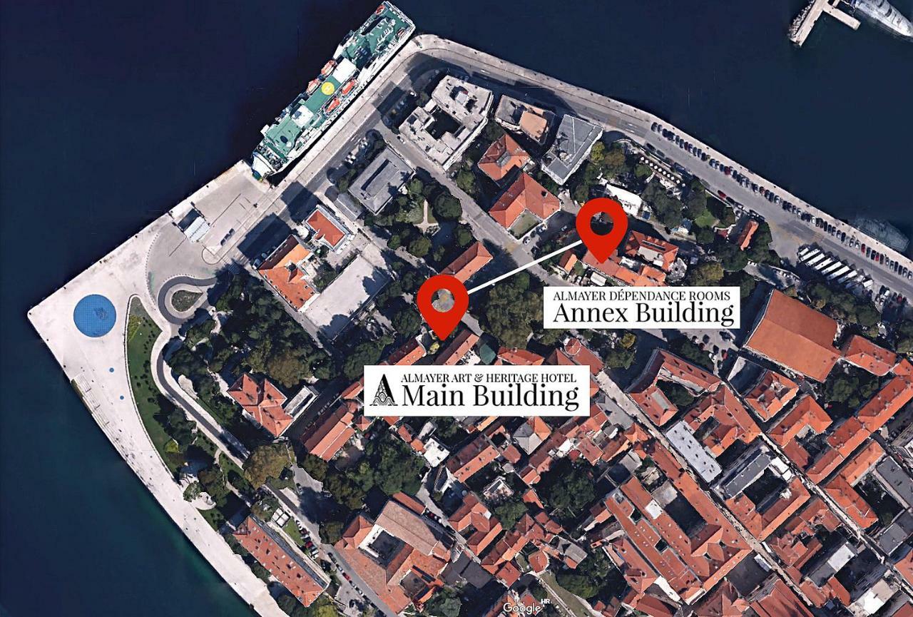 Almayer Art&Heritage Hotel&Dépendance Zadar Extérieur photo